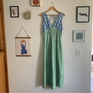 VRG GRL Postcards From Italy Bias Cut Dress, NWT! Size Medium